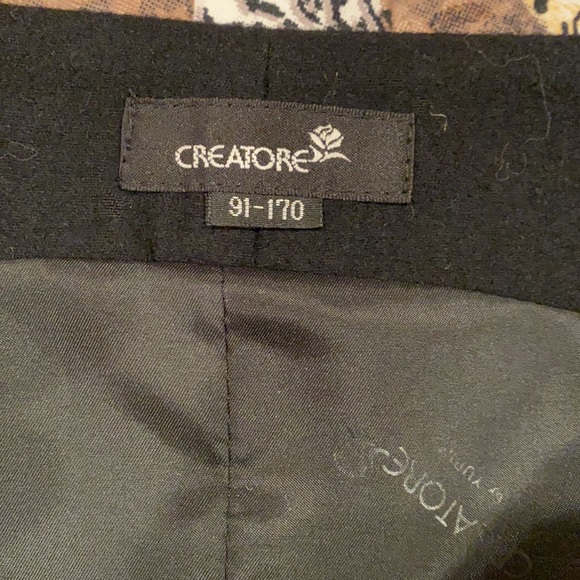 Creator fabulous black wool vest, size S - Picture 6 of 8